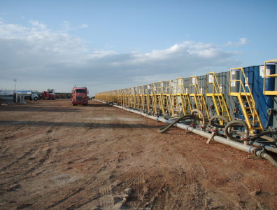 Canadian fracking development