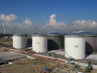 Phase two of the Tanjung Bin oil terminal