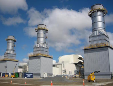 The Daandine power station receives gas from nearby Daandine field.