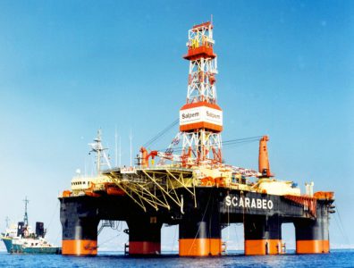 The rig will begin drilling operations in Aje field