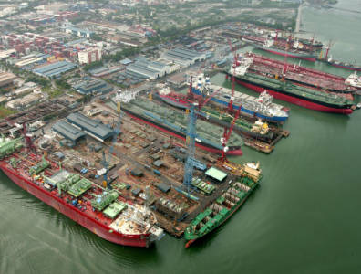 Keppel shipyard