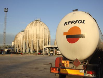 Repsol truck and storage