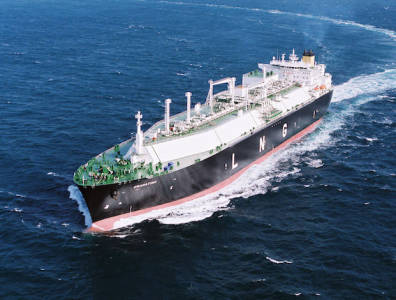 Shell LNG tanker