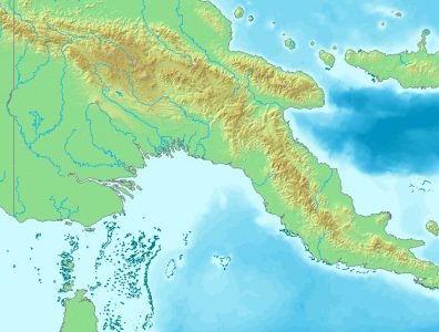 map of gulf of papua