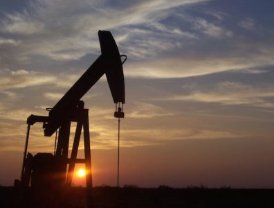 Oil prices briefly rose today after French airstrikes on ISIS targets in Syria in retaliation for the attacks on Paris on Friday.