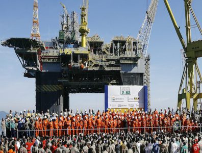 The chairman of Petrobras has resigned after 10 months in the job.