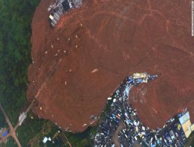 Landslide buries gas pipeline in Shenzhen
