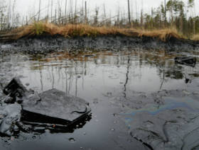 Sakhalin oil spill reported