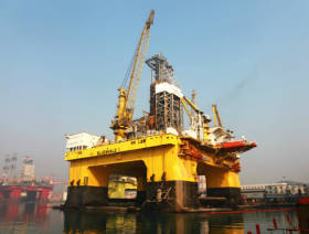 Bluewhale 1 platform put into service