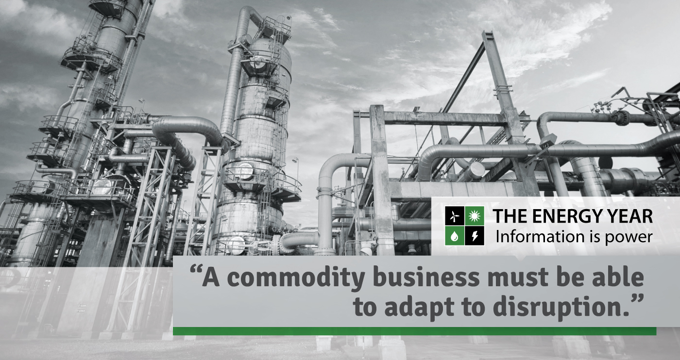 A robust business model for disruptive times Dominic RAMPERSAD The Energy Year