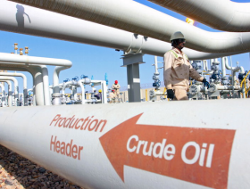 Oil edges down