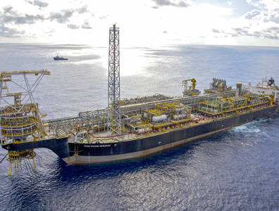 FPSO Kwame Nkrumah in the Jubilee Oilfieds offshore Ghana