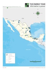 Mexico Natural Gas Infrastructure 2023 Map
