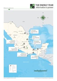 Mexico Refineries 2023 Map
