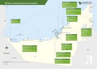 AD Ports Commercial Ports and Terminals Map UAE 2023
