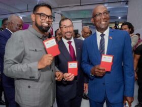 Guyanese leader calls for ‘immediate’ monetising of gas