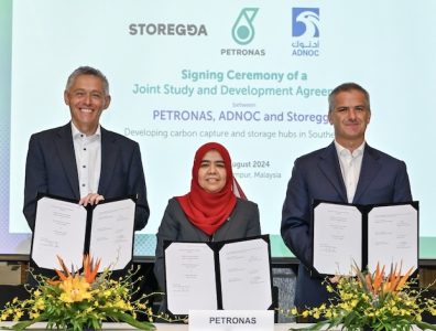 ADNOC, Petronas, Storegga to collaborate on carbon capture