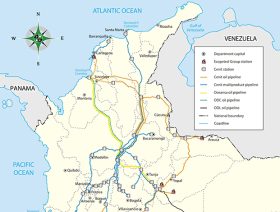 MAPS: Ecopetrol’s offshore potential, midstream infrastructure, and Hocol’s national footprint